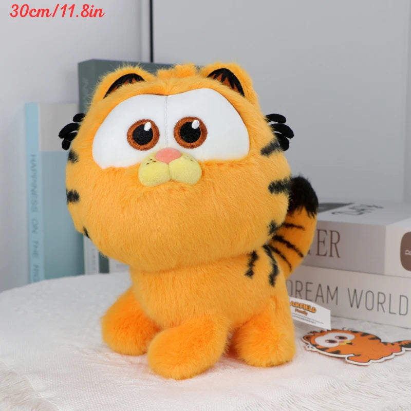 Kawaii cartoon cat and dog plush toys by FanzyMarket, soft PP cotton stuffed animals perfect for kids and cuddly gifts.