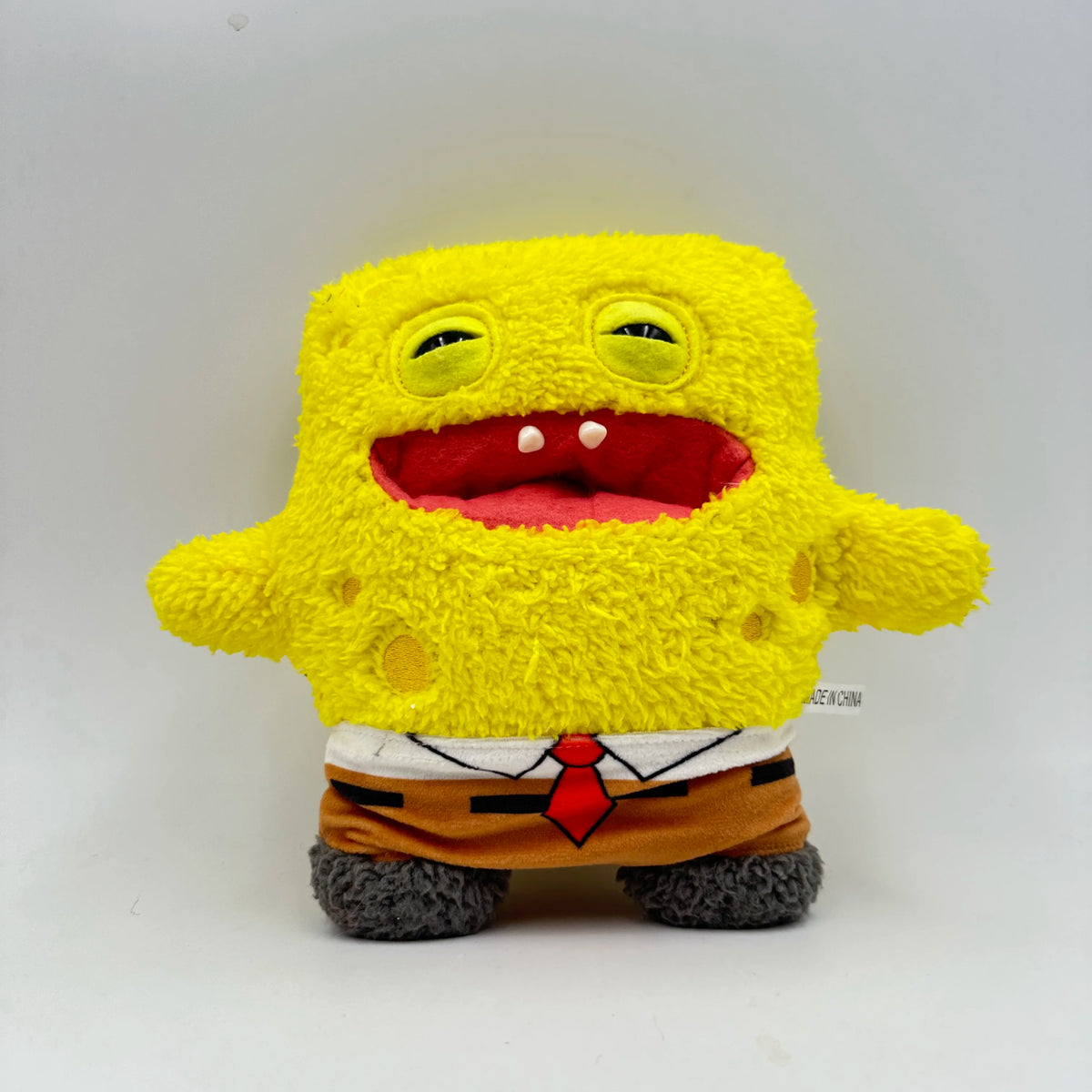 FanzyMarket Budgie Monster plush toy, 8.7 inches soft, quirky ugly collectible plush doll for kids and plush toy enthusiasts.
