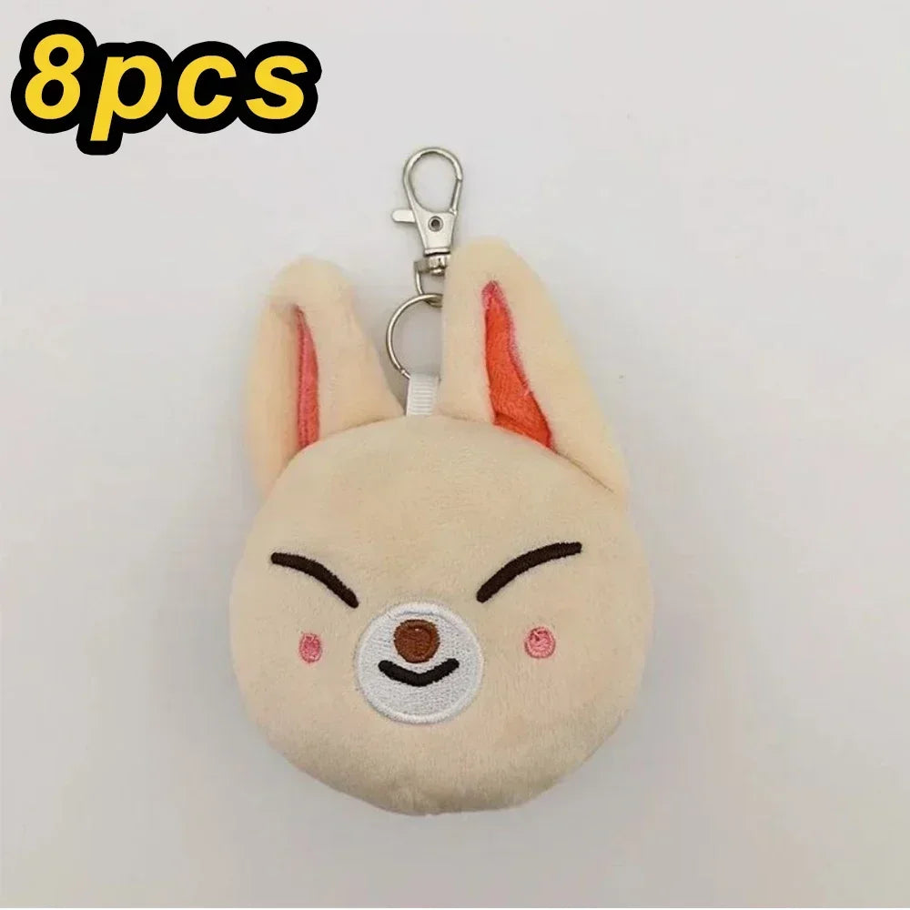 FanzyMarket kawaii 23 cm plush stuffed animal, cute cartoon baby toy and room decor, soft plush doll for children and gifts.
