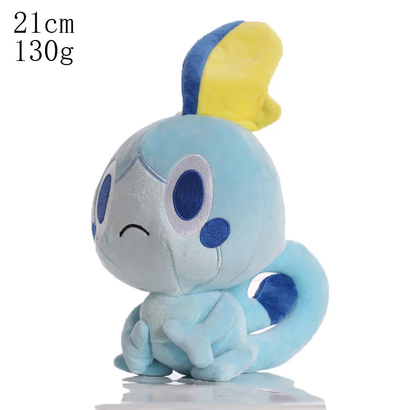 FanzyMarket Pikachu & Friends plush toys, 8-inch stuffed animals including Pikachu, Charmander, Squirtle, Eevee, and more.
