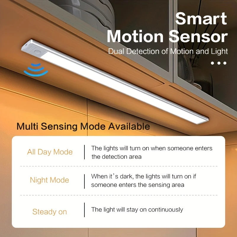LED Motion Sensor Under-Cabinet Light — lamps & night lights