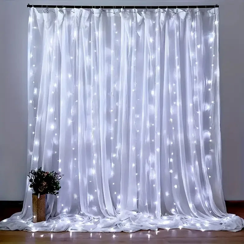 USB LED Curtain Fairy Lights for Windows & Bedroom