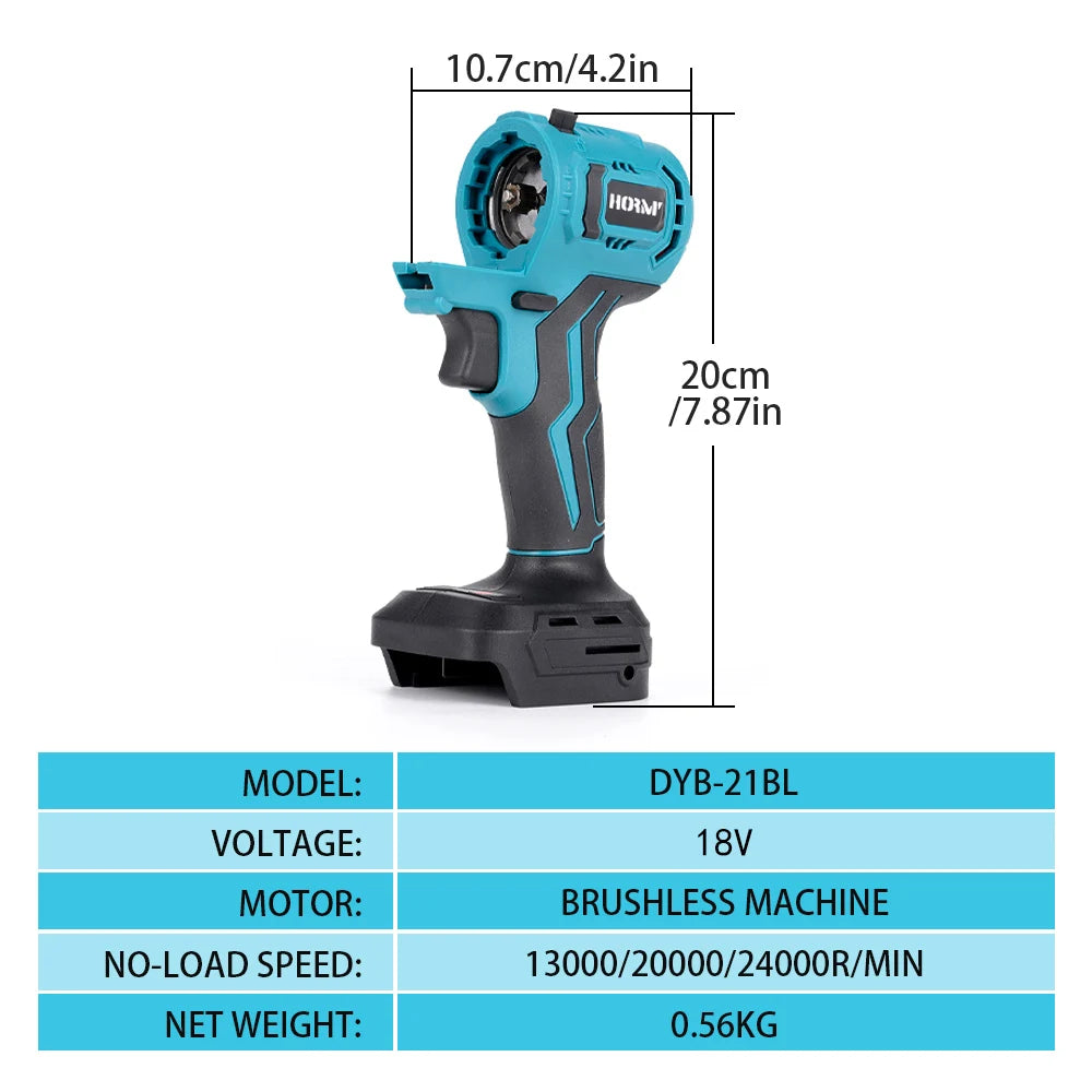 FanzyMarket 18V brushless cordless multi-purpose DIY power tool combo with interchangeable tools for home repair and lighting projects.