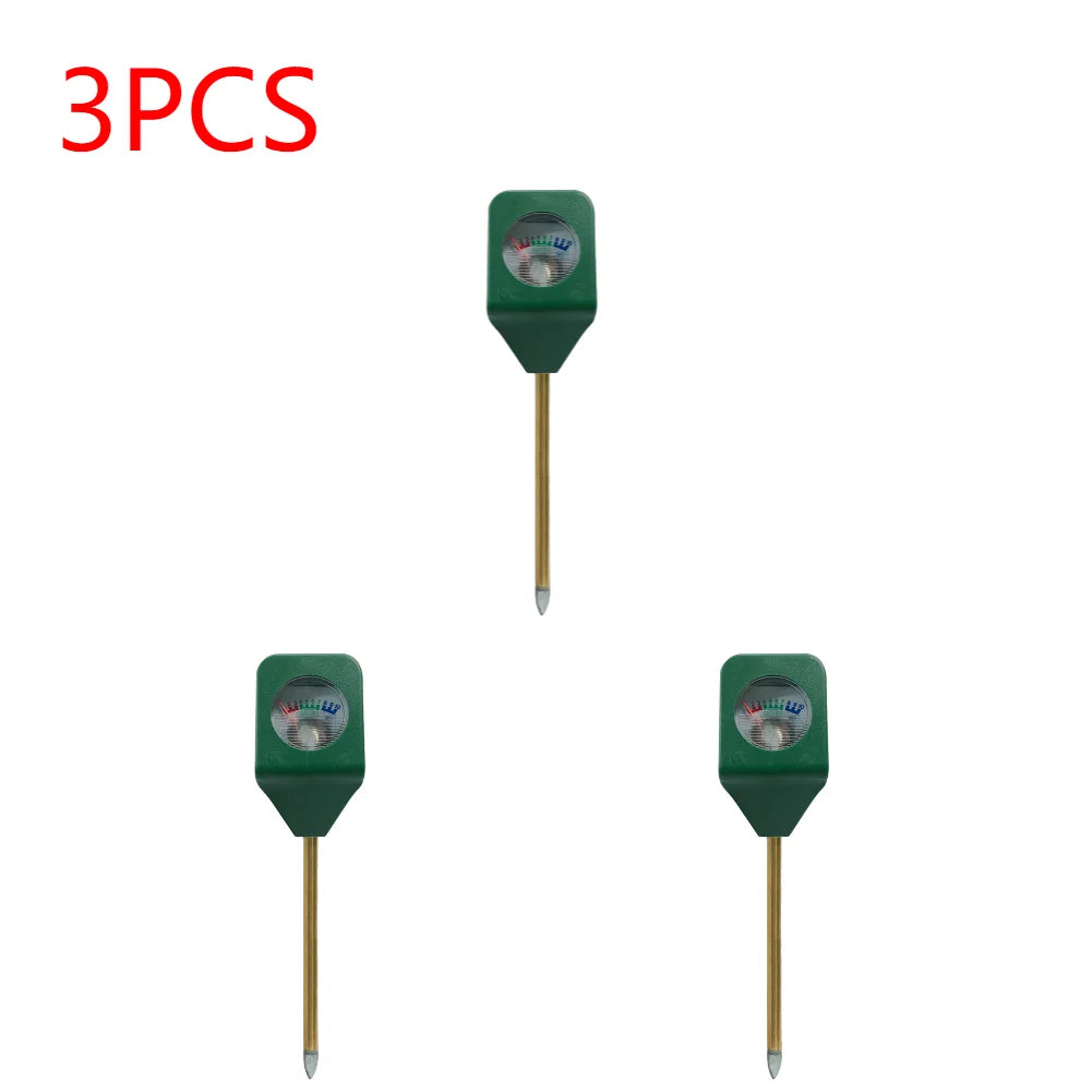 Mini soil moisture meter pack by FanzyMarket, portable hygrometer tester for indoor potted plants and garden soil moisture monitoring.