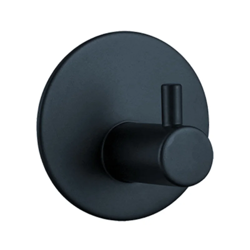 FanzyMarket stainless steel bathroom hardware set with towel rack, toilet paper holder, and hook in polished silver, mounted on a wall.
