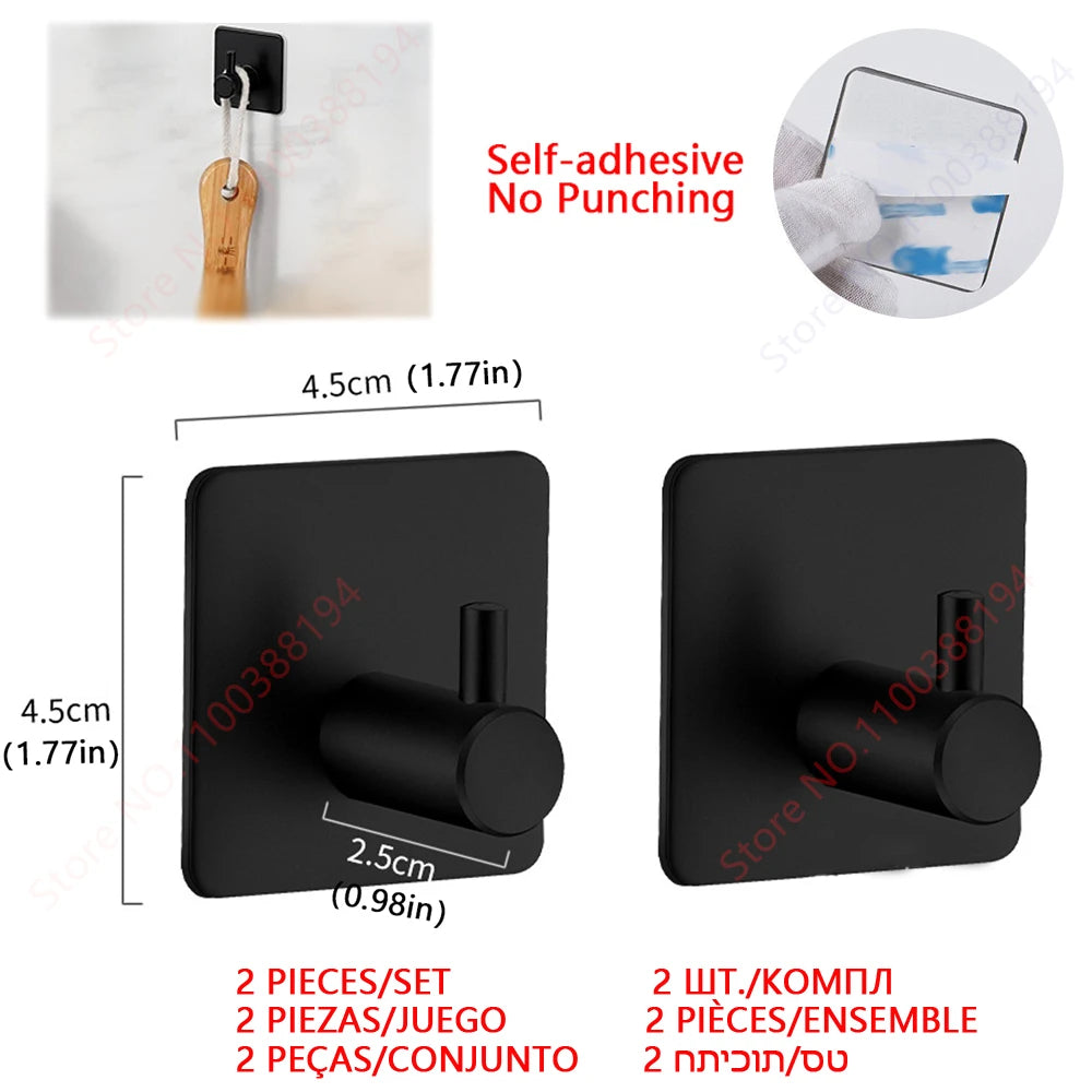 FanzyMarket stainless steel self-adhesive toilet paper holder, wall-mounted bathroom tissue dispenser, gold finish, holds up to 30 cm