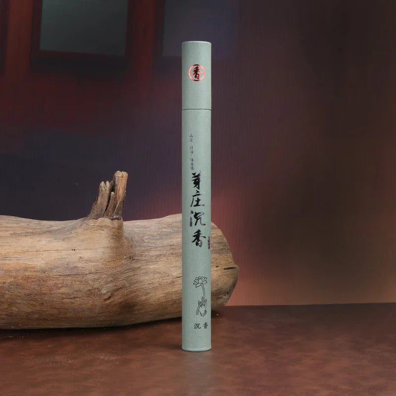 FanzyMarket natural sandalwood incense sticks, 40-pack, 21 cm, ideal for aromatherapy, sleep, home, and meditation.
