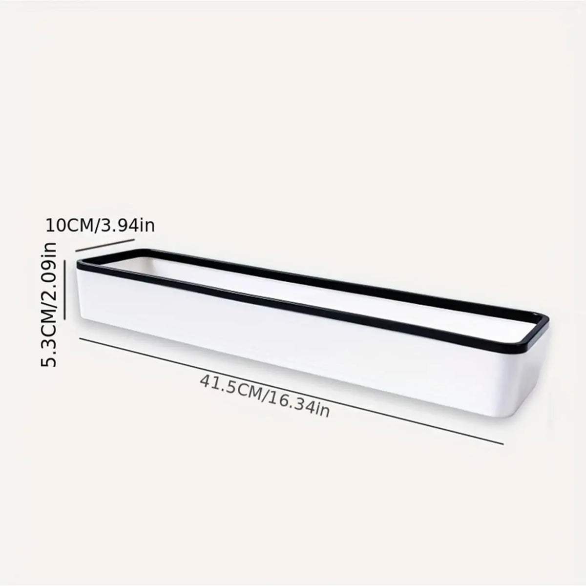 White over-toilet wall shelf organizer by FanzyMarket, adhesive no-drill corner bathroom storage rack with tidy design.