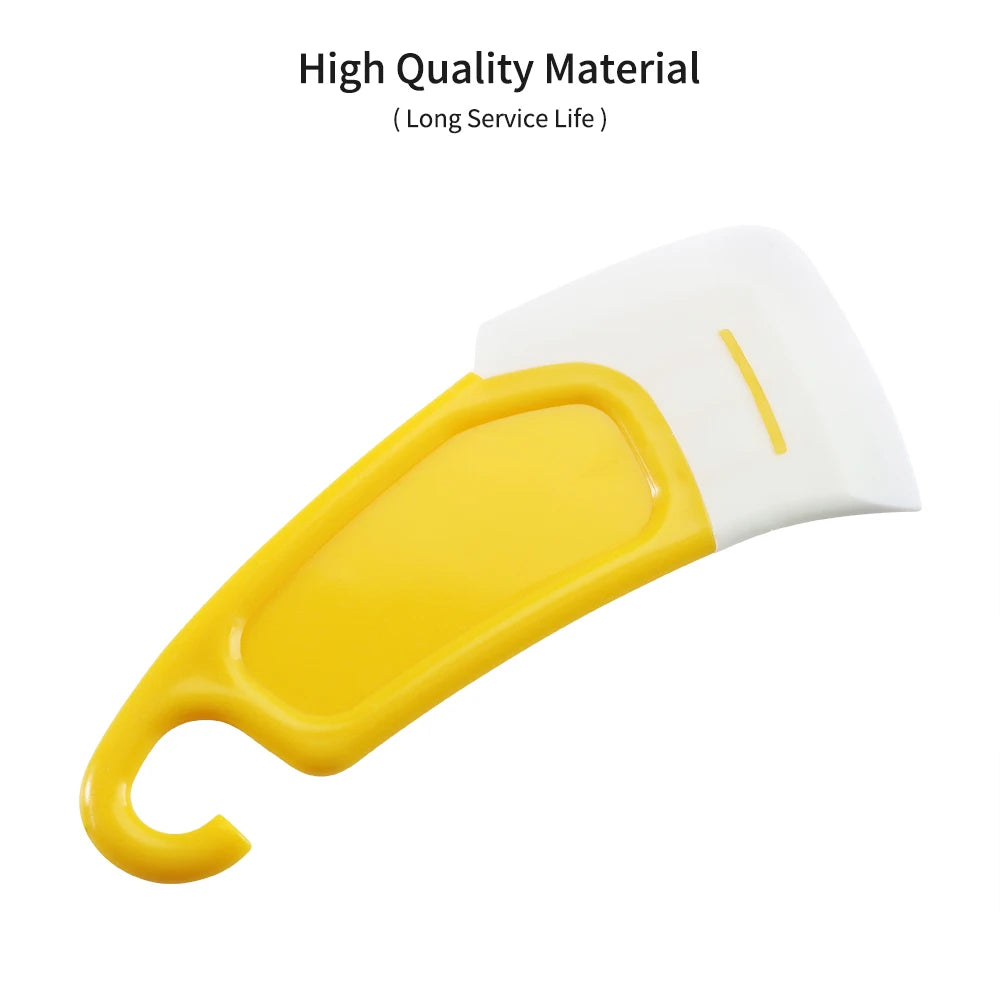 FanzyMarket resin tank cleaning scraper for LCD, DLP, and SLA 3D printers, designed for efficient resin tank maintenance.