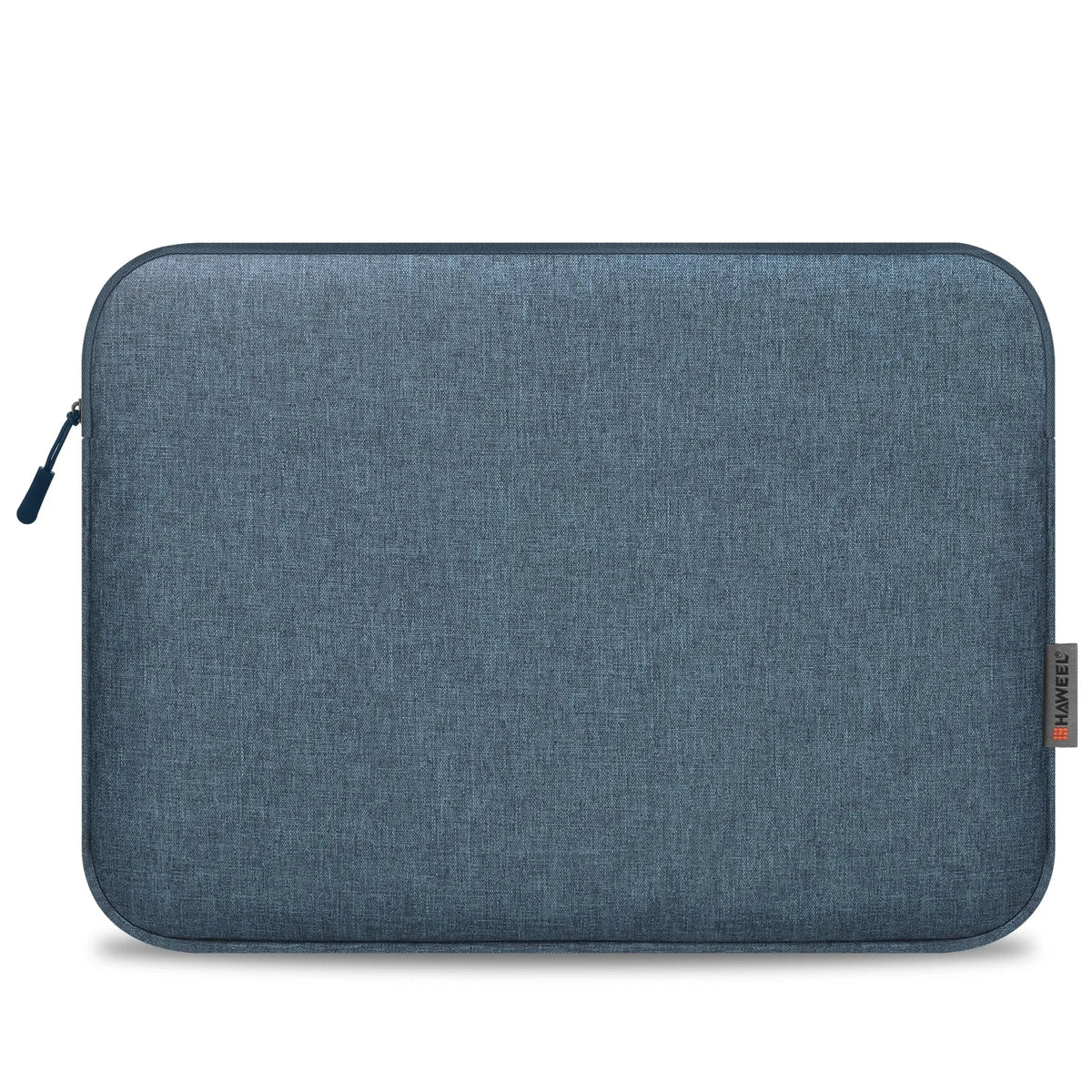 Dark blue shockproof laptop sleeve for 11–16 inch MacBook Air, Pro, HP, Dell, by FanzyMarket. Protects laptops during commute.