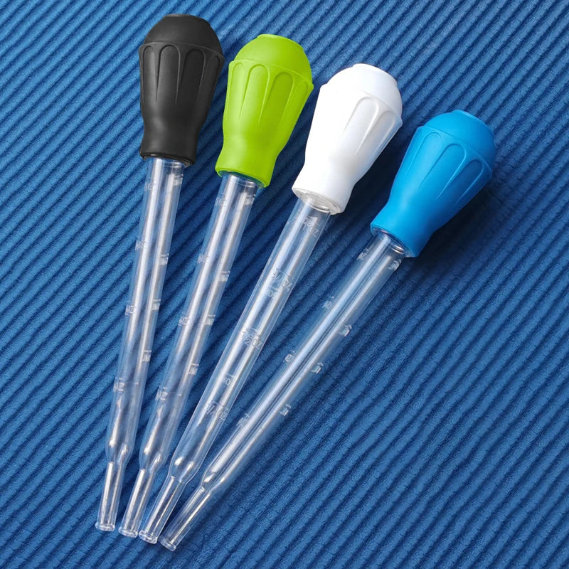 FanzyMarket aquarium siphon pipette vacuum cleaner for fish tanks, water changer, 54cm black plastic, with adjustable length and容量