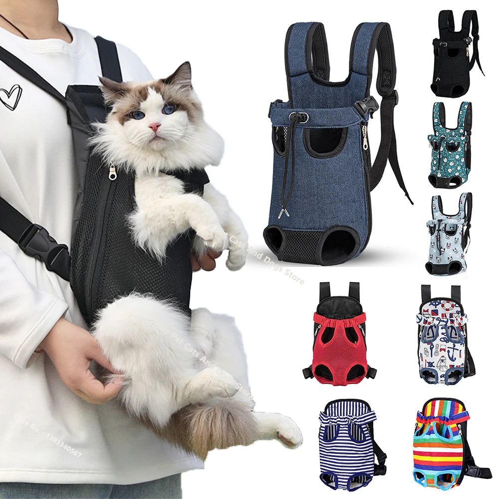FanzyMarket breathable camouflage mesh dog carrier backpack for small dogs up to 22 lb, adjustable pet backpack for comfort.