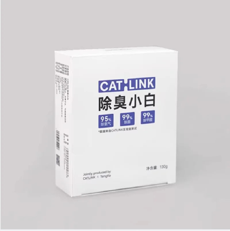 FanzyMarket cat litter deodorizing gel and disposable bag for small self-cleaning litter boxes in white, pet grooming and hygiene supplies