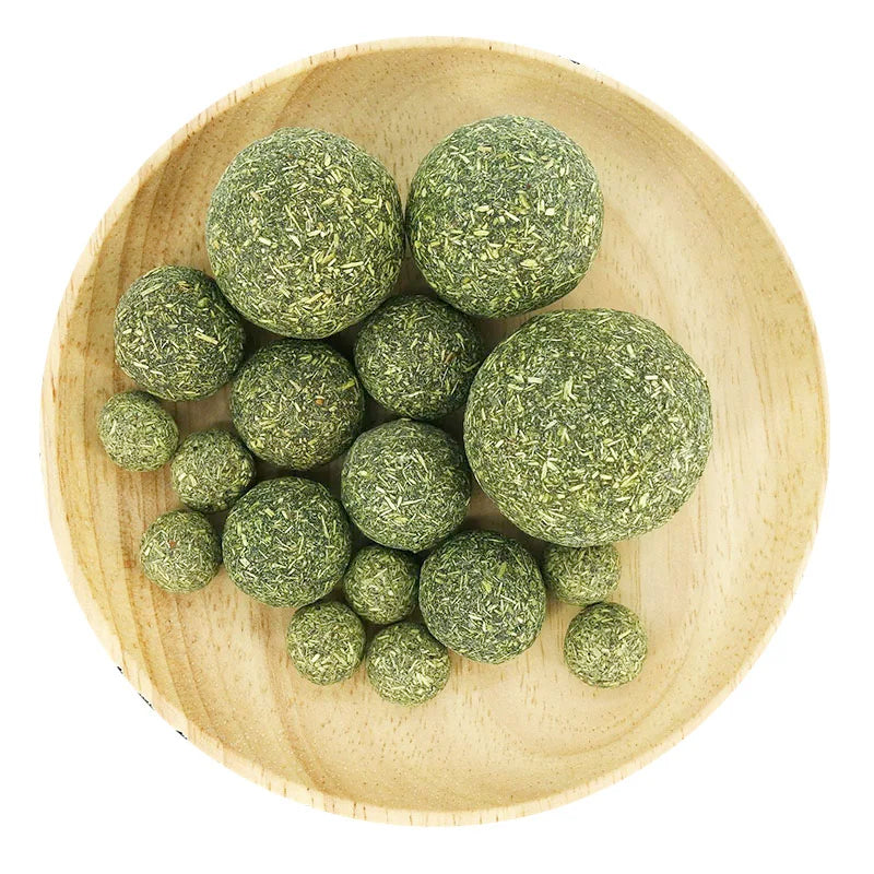 FanzyMarket edible catnip ball toy for cats, chewable and safe, designed for dental health and interactive play.