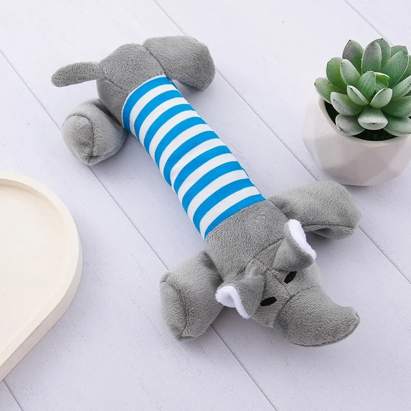 FanzyMarket interactive catnip plush chew toy for cats, featuring squeaker and teeth-cleaning design for kittens and adult cats.