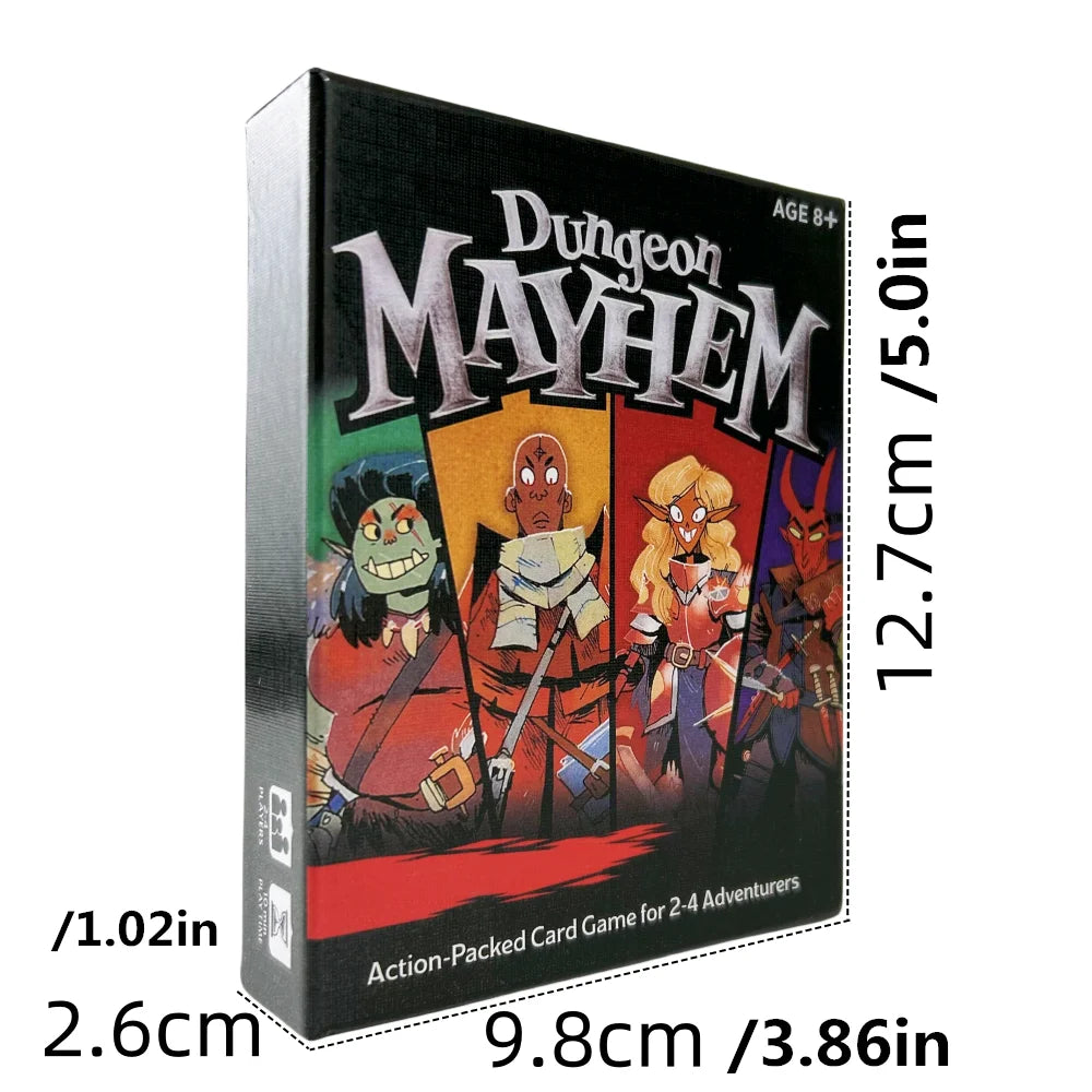 FanzyMarket Monster Madness board game card pack featuring colorful monster illustrations for kids' fun and game expansion.