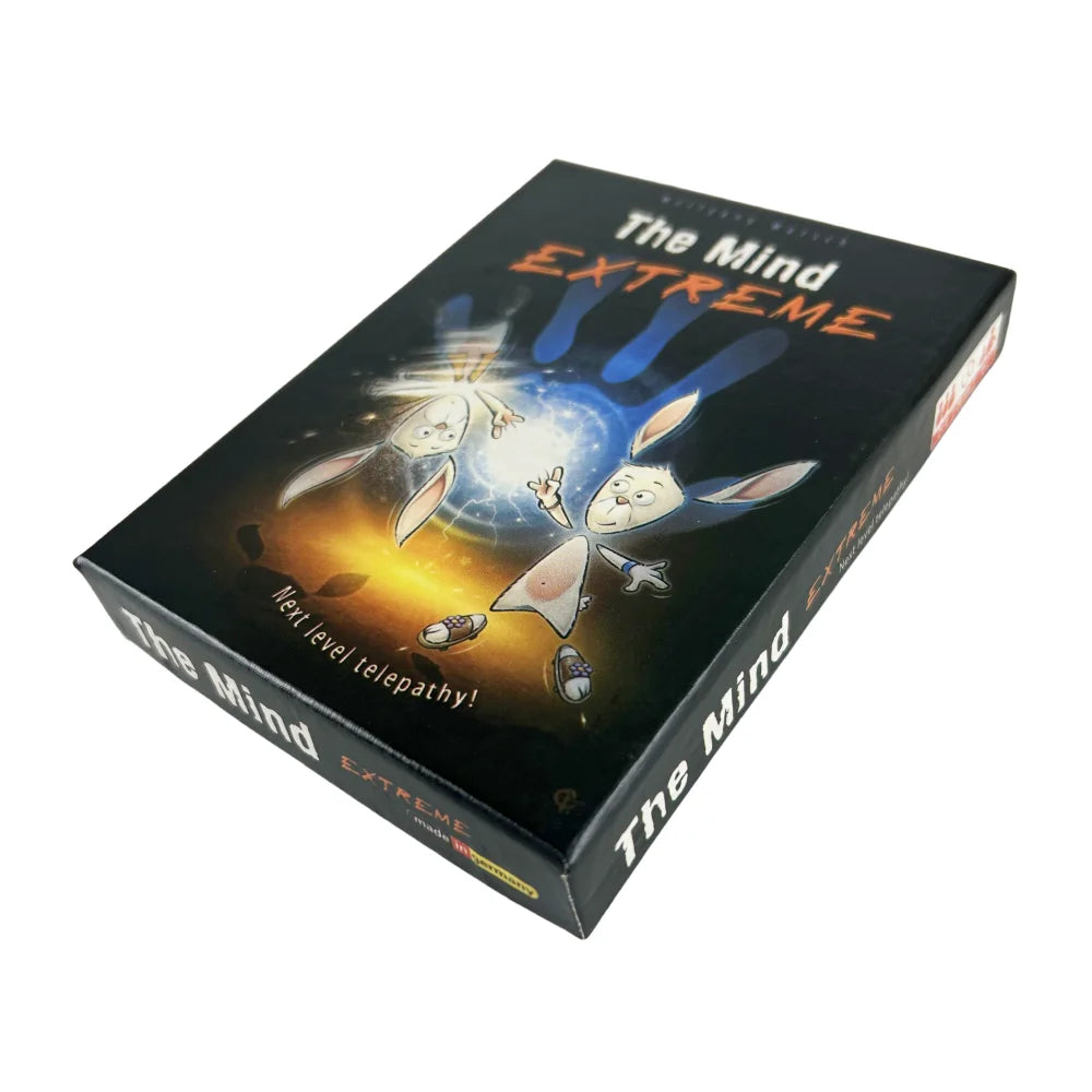 FanzyMarket Mind Cooperative Card Game for parties and teams, interactive puzzle game with colorful cards and game components.
