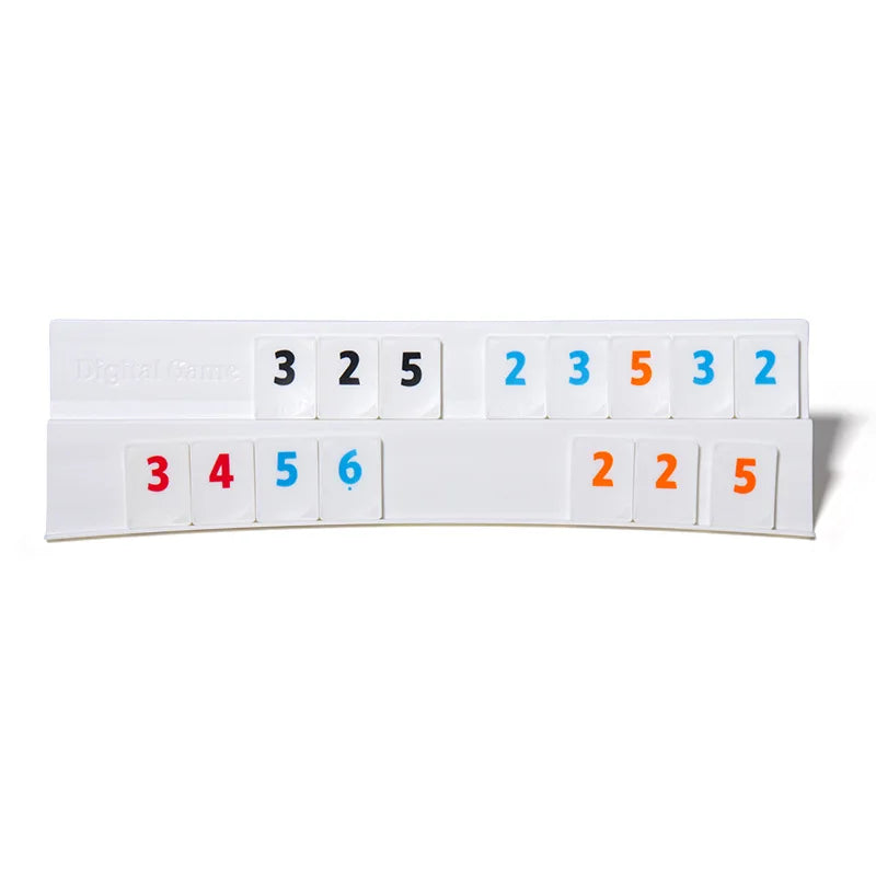 FanzyMarket travel game set with Rummy, Mahjong, and number card games for adults, portable for party and leisure activities.