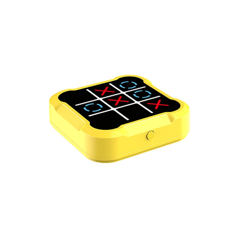 FanzyMarket portable electronic Tic Tac Toe game for kids, educational and interactive strategy game for parent-child fun and brain development.
