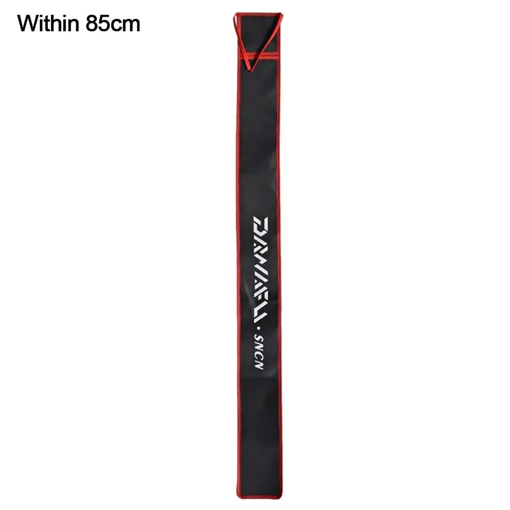 FanzyMarket fishing rod bag with double-layer tackle storage, large capacity, fits rods up to 140 cm (55 in) for outdoor fishing trips.