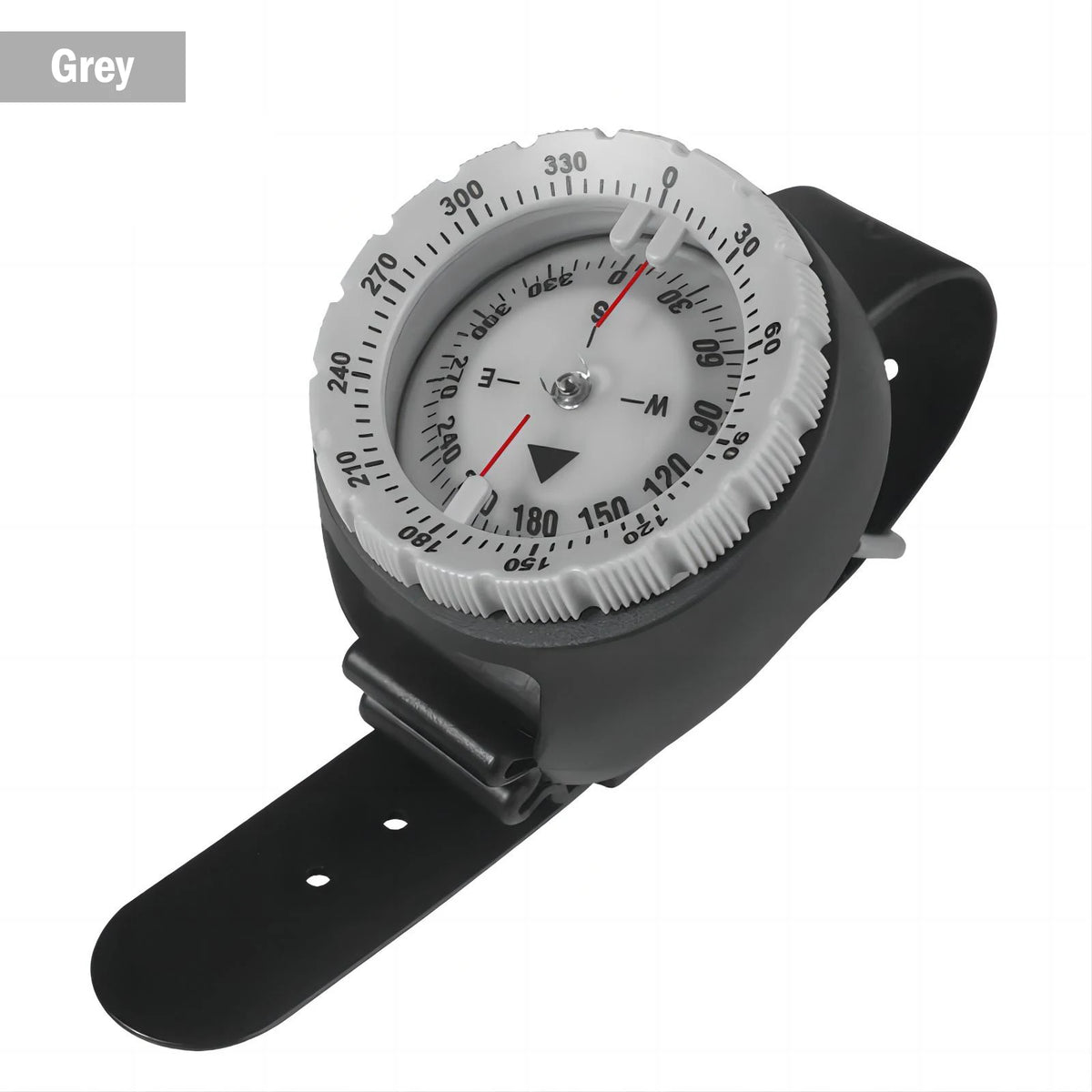 FanzyMarket digital underwater diving compass wristwatch with 50m waterproof, luminous display, ideal for scuba diving and outdoor adventures.