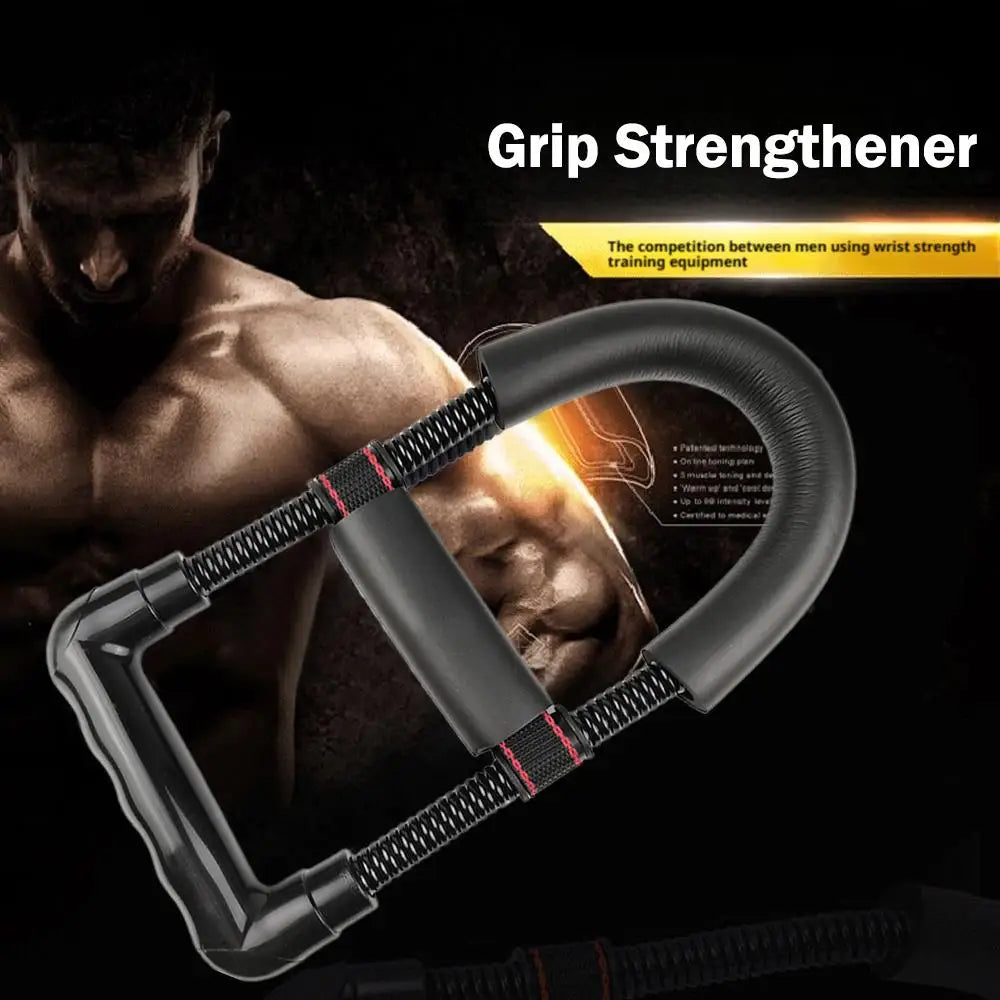 FanzyMarket adjustable wrist trainer with hand grip for forearm strength, portable fitness and grip exercise equipment.