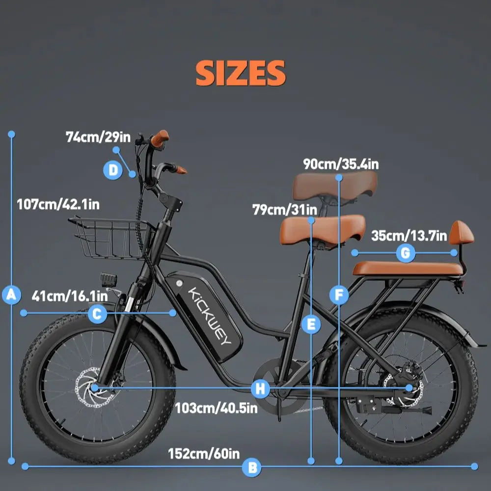 FanzyMarket 1500W electric mountain bike for adults, 20-inch frame, 48V battery, removable 20Ah, 32 MPH, up to 50 miles range.