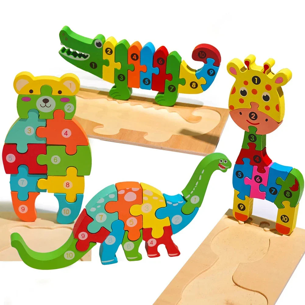 Learning and wooden toys - Montessori puzzles, building blocks and educational toys at Fanzy Market