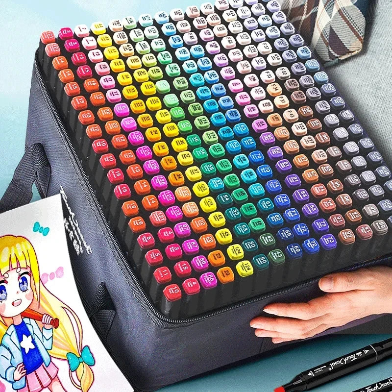 Pens and stationery - dual-tip art markers, gel pens, notebooks and desk supplies at Fanzy Market