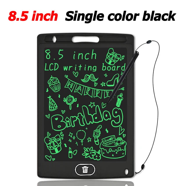 LCD Writing & Drawing Tablet 8.5 in (21.6 cm) / 12 in (30.5 cm) – Digital Graphic Tablet with Stylus for Kids, Students & Artists