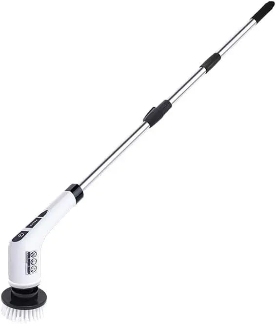 9-in-1 Rechargeable Electric Spin Scrubber, Cordless 360° Swivel Mop & Cleaning Brush for Bathroom, Kitchen, Floor, Car