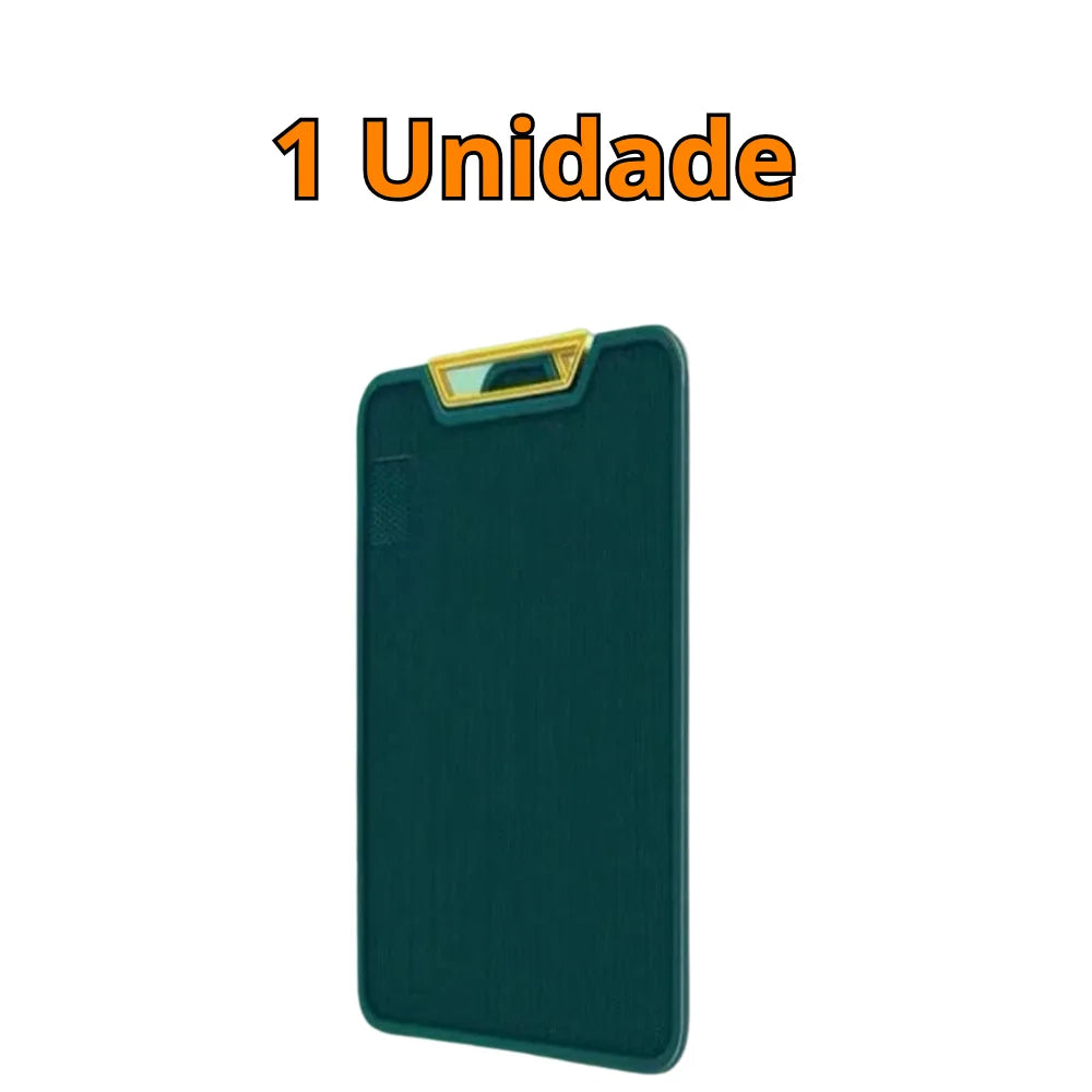 Set of Up to 3 Rectangular Antibacterial Cutting Boards with Handle and Non-Slip Surface
