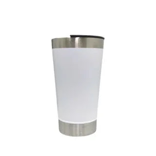 Insulated 473ml (16 fl oz) Thermal Travel Mug with Spill-Proof Lid & Built-In Bottle Opener