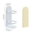 Wall-Mounted Punch-Free Electric Toothbrush and Razor Holder - Bathroom Toothbrush Organizer Shelf