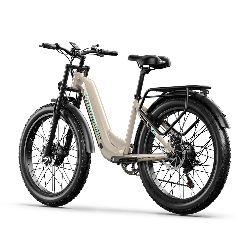 2000W Dual Motor Electric Fat Tire E-Bike for Adults – 48V 17.5Ah Battery, 26-Inch Commuter Electric Bicycle