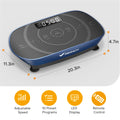 Whole-Body Vibration Plate Exercise Machine with Bluetooth – Power Fitness Platform for Weight Loss & Toning