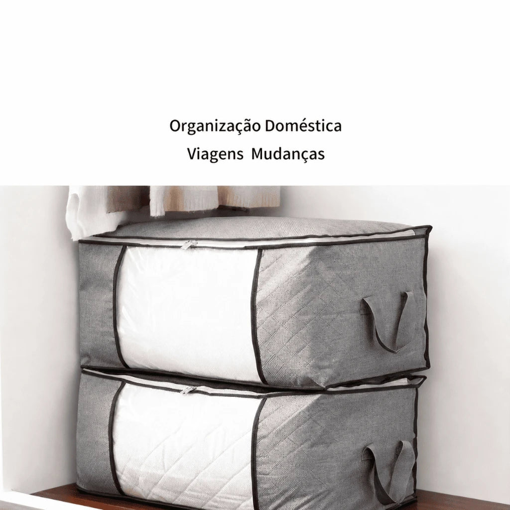 Wardrobe Organizer in Non-Woven Fabric 60×40×35 cm (23.6×15.7×13.8 in) – Breathable, Dust-Proof, Mold-Proof and Insect Protector
