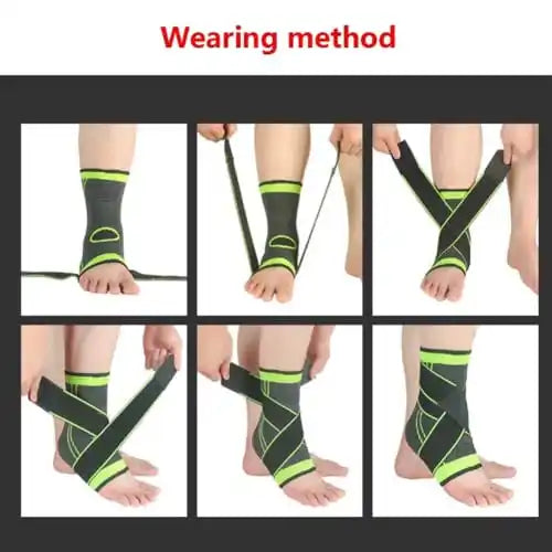 Adjustable Stabilizer Compression Ankle Brace – Orthopedic Support for Sports & Injury Recovery
