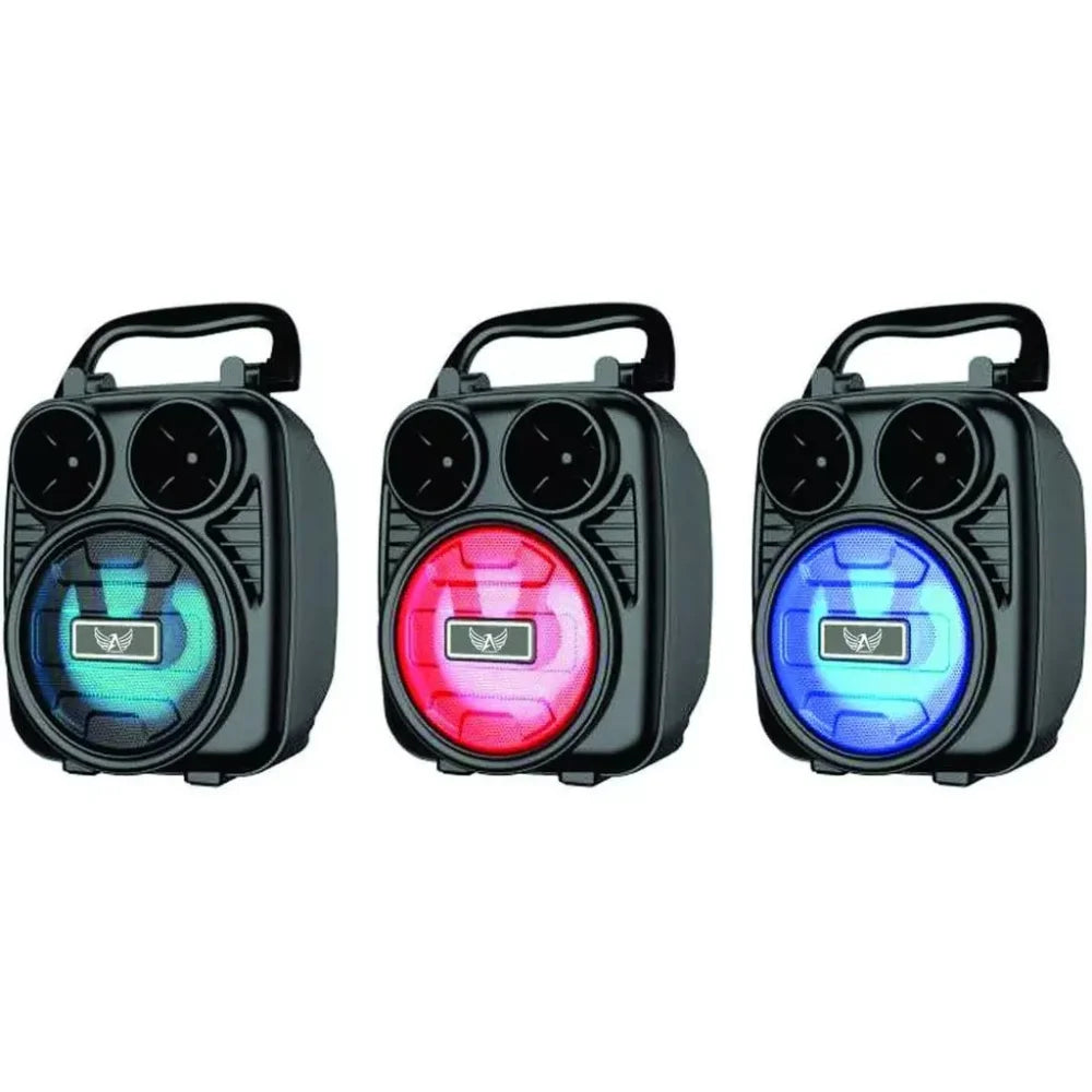 Portable Bluetooth Speaker USB SD FM Radio, Battery-Powered Mini Wireless Speaker