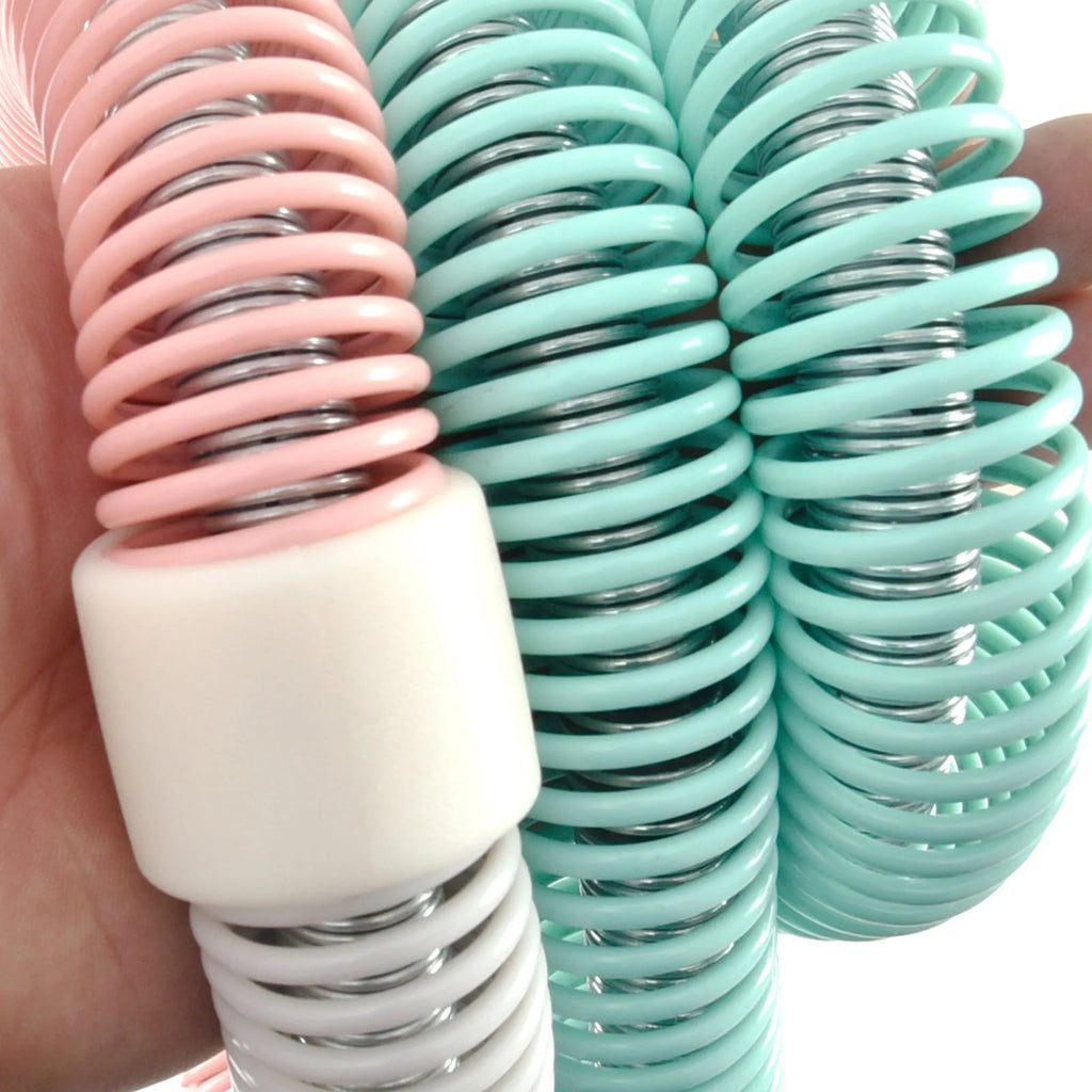 Weighted Fitness Hoop for Adults – 63 in (160 cm) Foldable Hula Hoop for Waist & Abs Workout