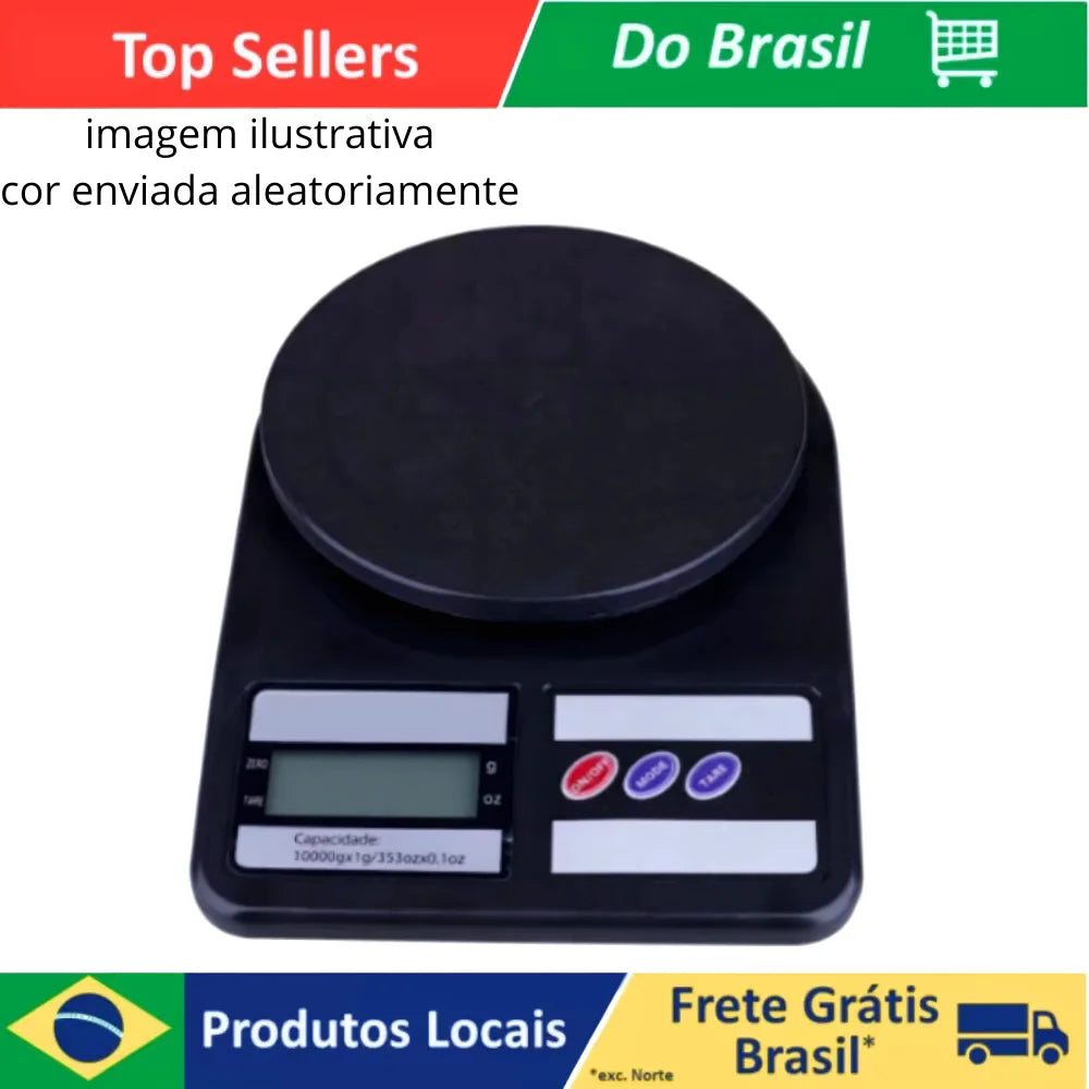 Digital Multi-Purpose Kitchen Scale 10 kg (22 lb) – 1 g Precision, TARE Function