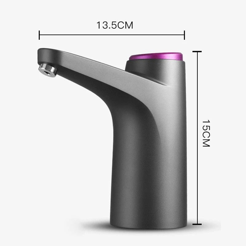 Rechargeable USB Electric Water Pump for Gallon Bottles Portable Automatic Water Dispenser 1200mAh