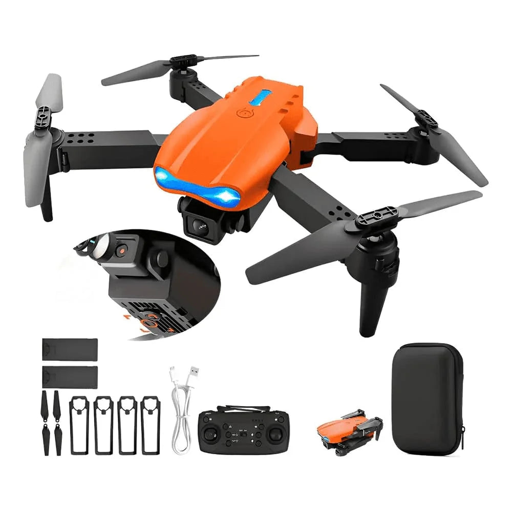 Foldable 4K Dual-Camera FPV Quadcopter Drone – WiFi Remote, 2.4GHz, 100m Range, Propeller Guards