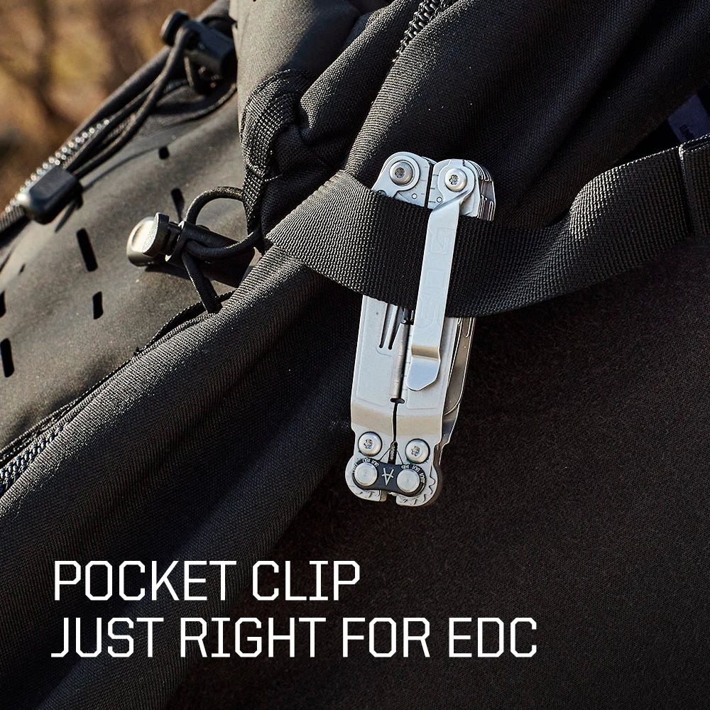 18-in-1 Pocket Tactical Multi-Tool with Folding Pliers & Knife - Compact EDC for Camping, Hiking & Survival