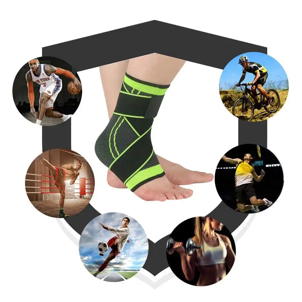 Adjustable Stabilizer Compression Ankle Brace – Orthopedic Support for Sports & Injury Recovery