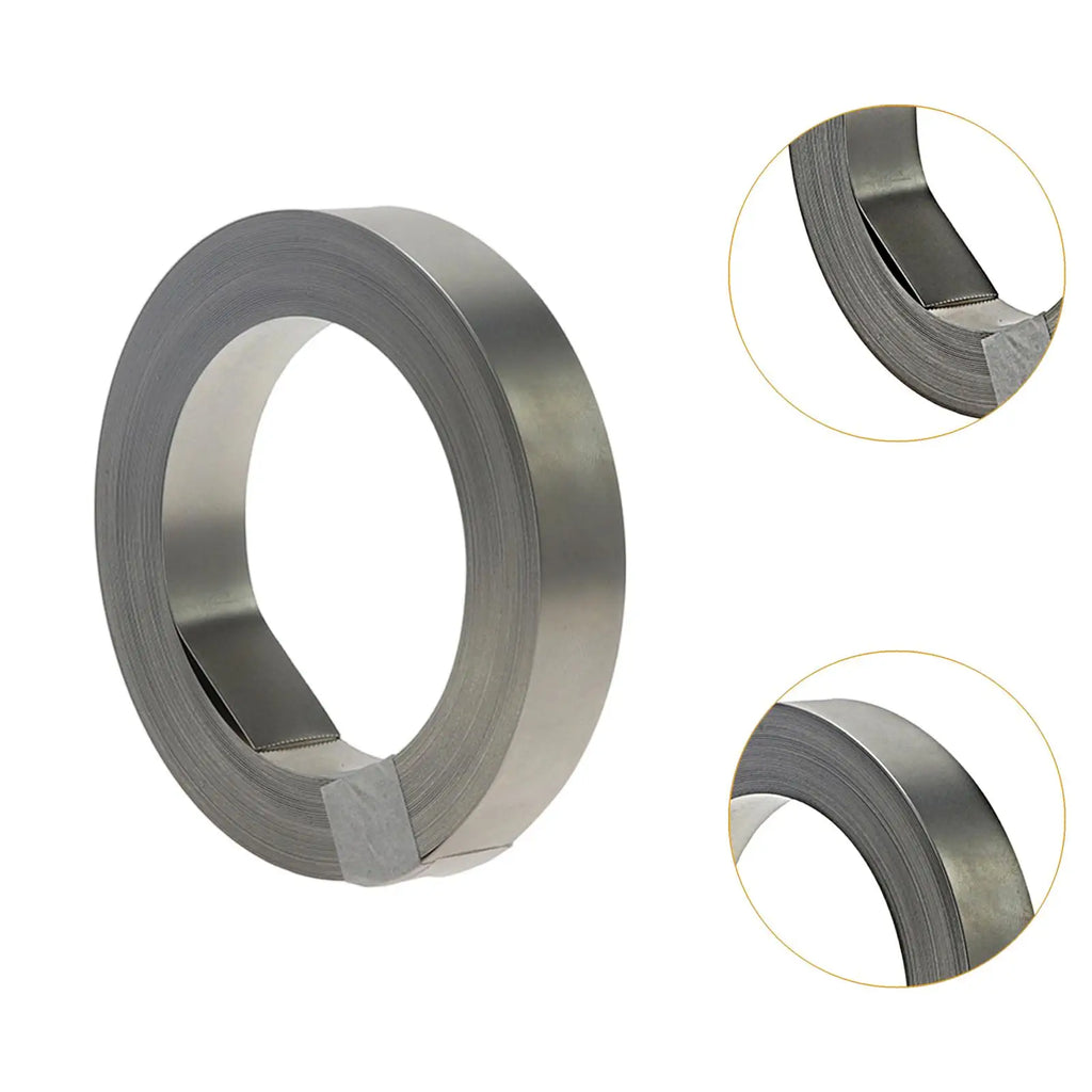 10m (32.8 ft) Nickel-Plated Steel Battery Tab Strip for 18650 Li-ion Cell Spot Welding