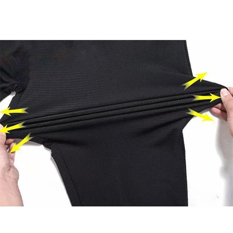 Men's Quick-Dry Lightweight Hiking & Running Pants Breathable Jogging Workout Trousers with Drawstring Ankle