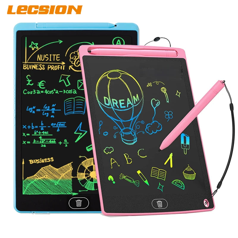 LCD Writing & Drawing Tablet 8.5 in (21.6 cm) / 12 in (30.5 cm) – Digital Graphic Tablet with Stylus for Kids, Students & Artists