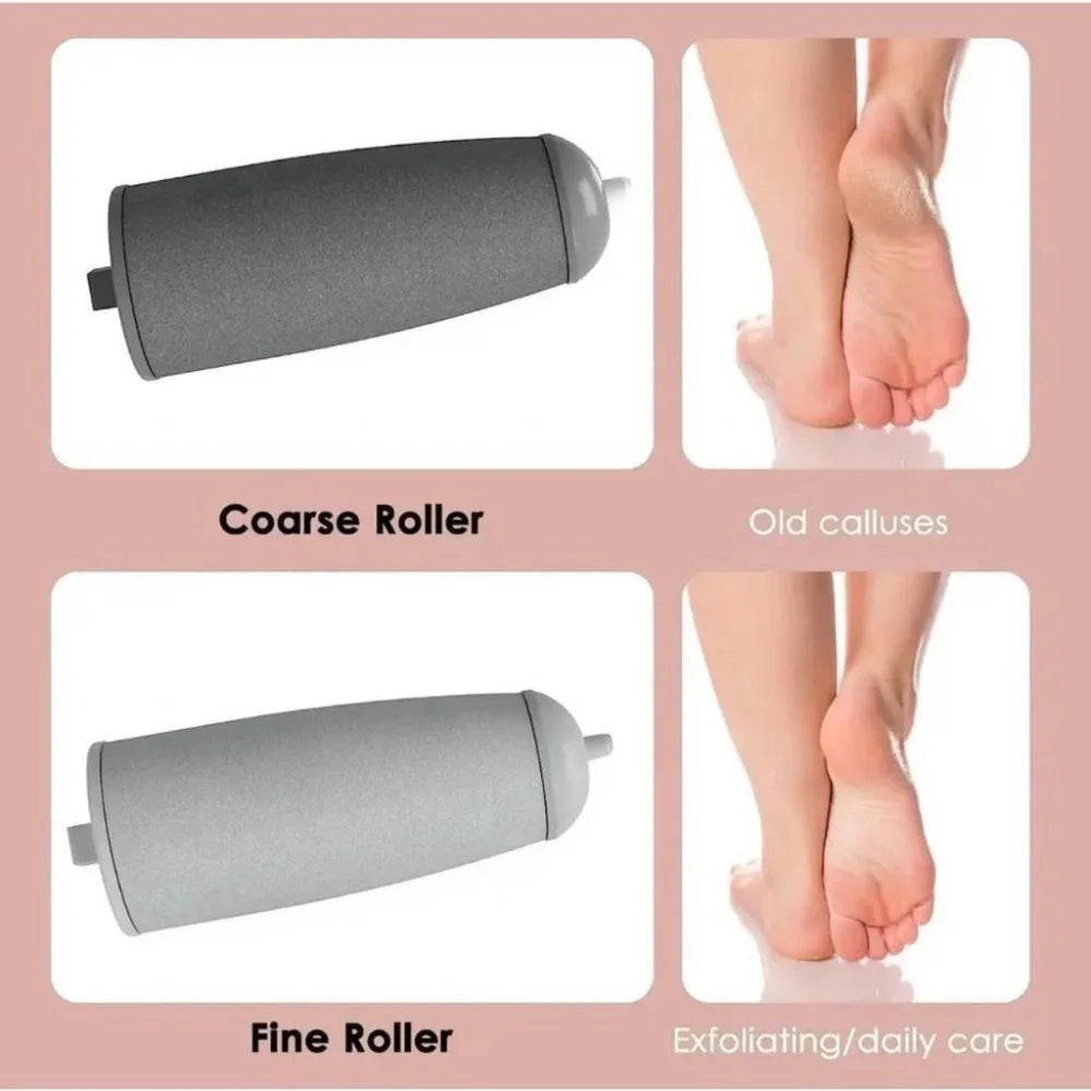 USB Rechargeable Electric Callus Remover and Portable Foot Sander - Pedicure Exfoliator
