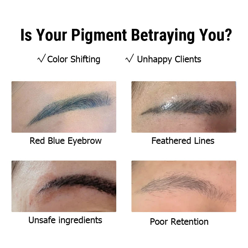 Microblading & Nano Brows Pigment – REACH Certified Permanent Makeup (PMU) Tattoo Ink, 3ml